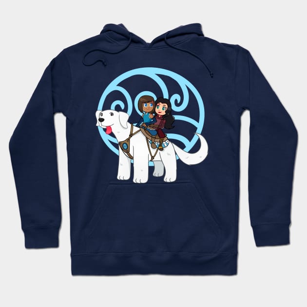 Korra girls Hoodie by ribeironathana